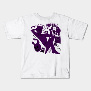 Purple Guy Kids T-Shirt